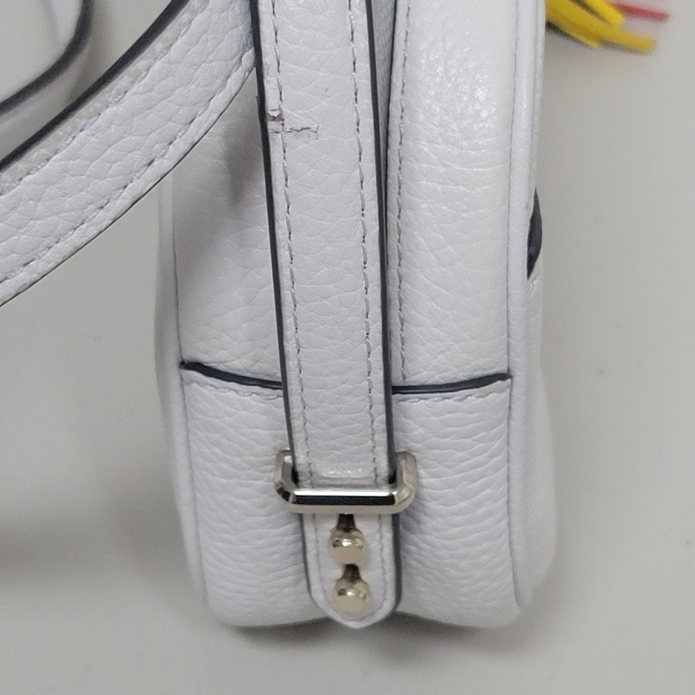 Kate Spade Kourney Rainbow Logo Camera Bag. - Picture 6 of 16